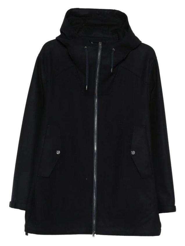 HERNO Men's Parka Jacket with Fixed Hood - FW25