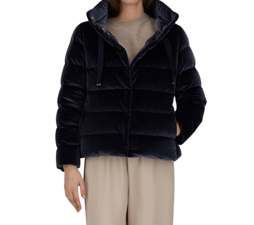 HERNO Chic Regular Fit High Collar Jacket for Women