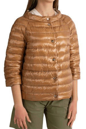 HERNO Reversible Ultralight Three-Quarter Sleeve Jacket