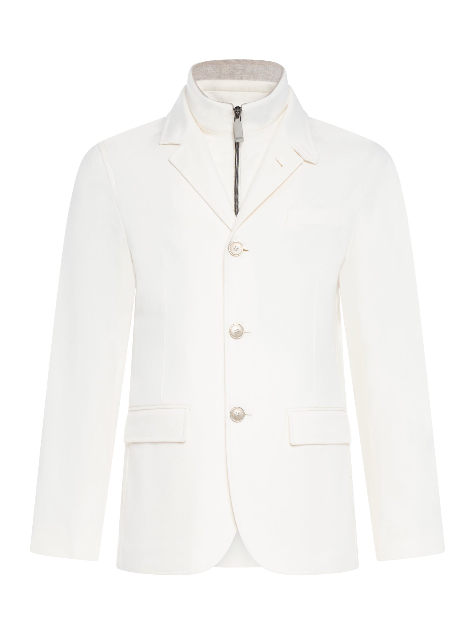 HERNO Luxurious Silk-Cashmere Jacket for Men