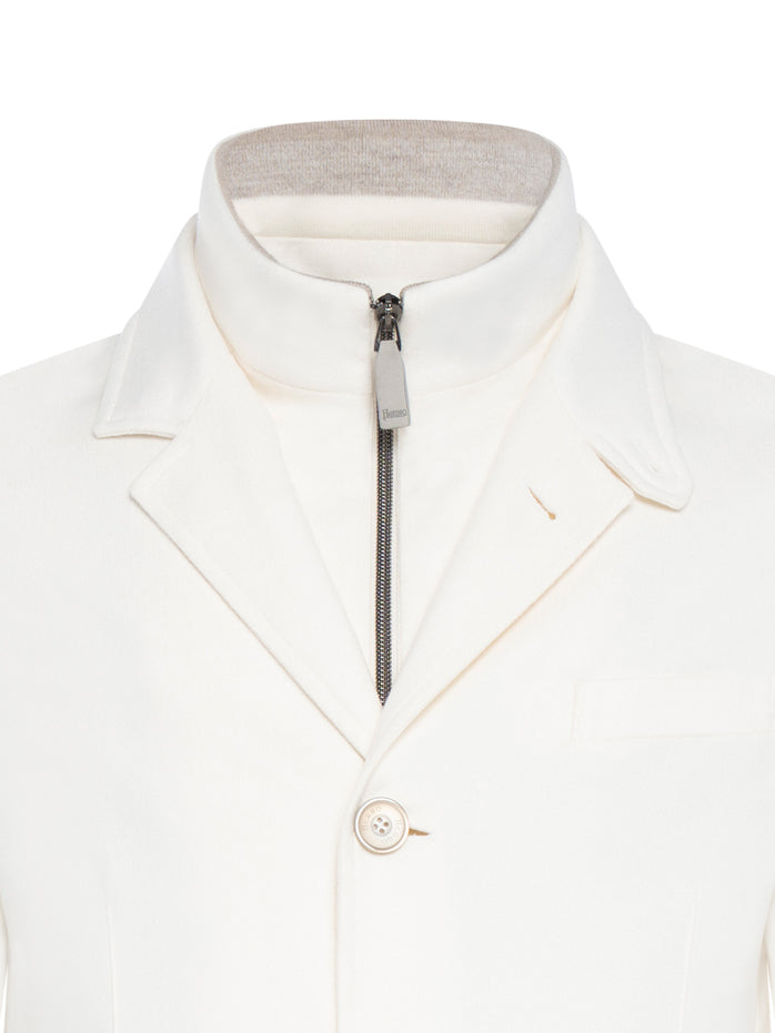 HERNO Luxurious Silk-Cashmere Jacket for Men