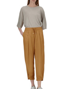 HERNO Wide Cut Stretch Trousers for Women - SS25