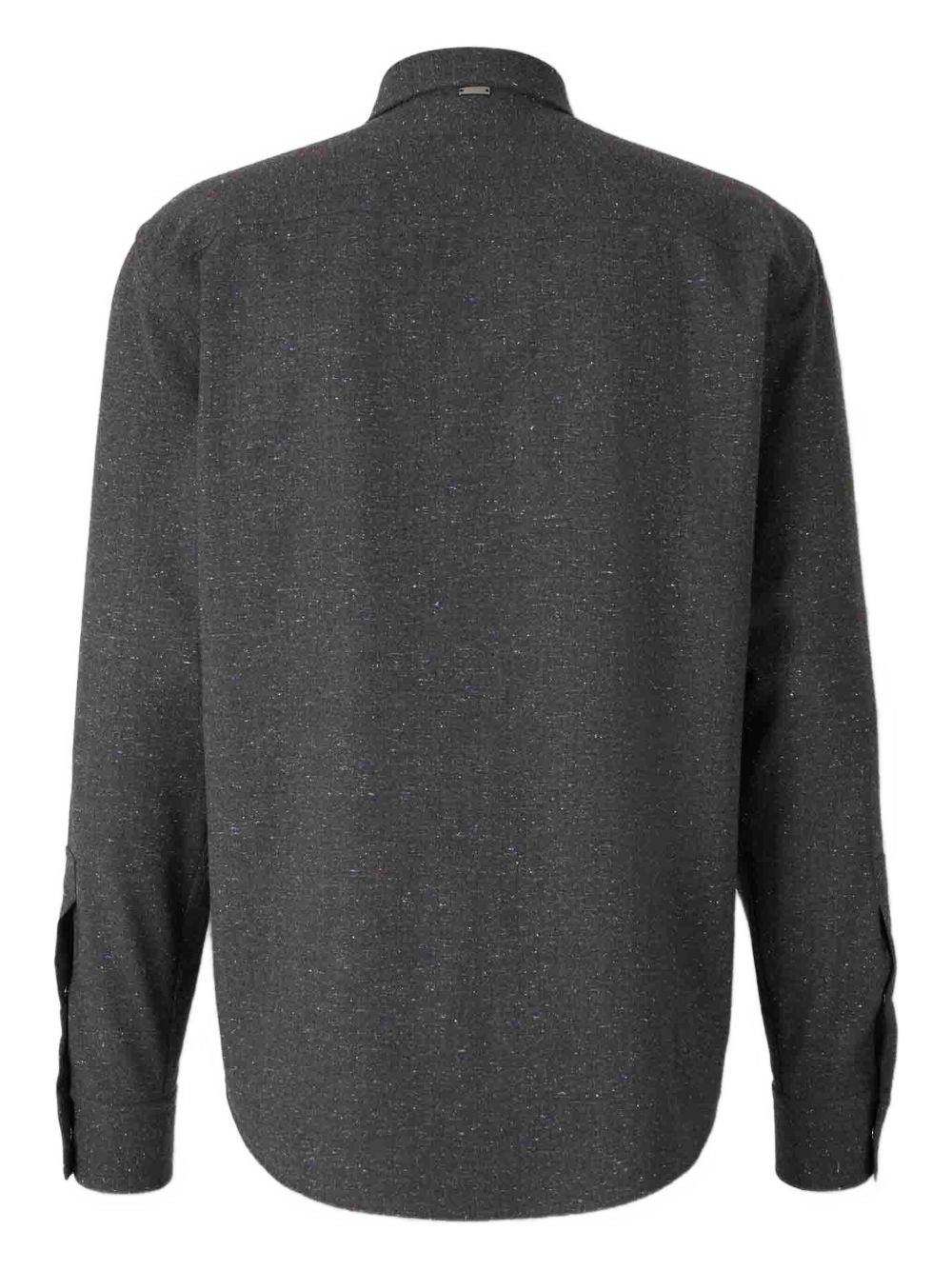 HERNO Men's Stylish Two-Way Stretch Shirt