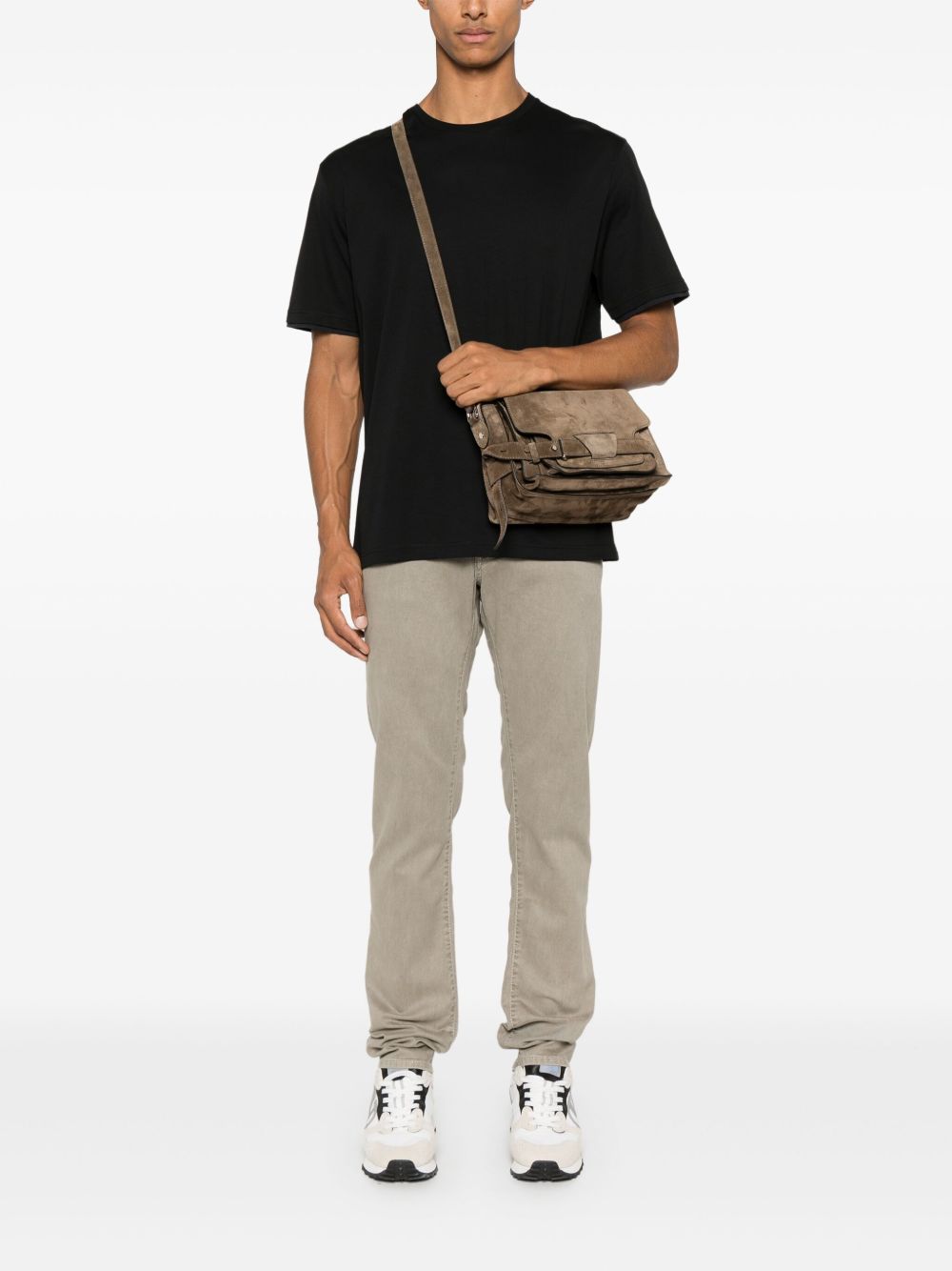 HERNO Luxury Lightweight Crewneck T-Shirt - FW25