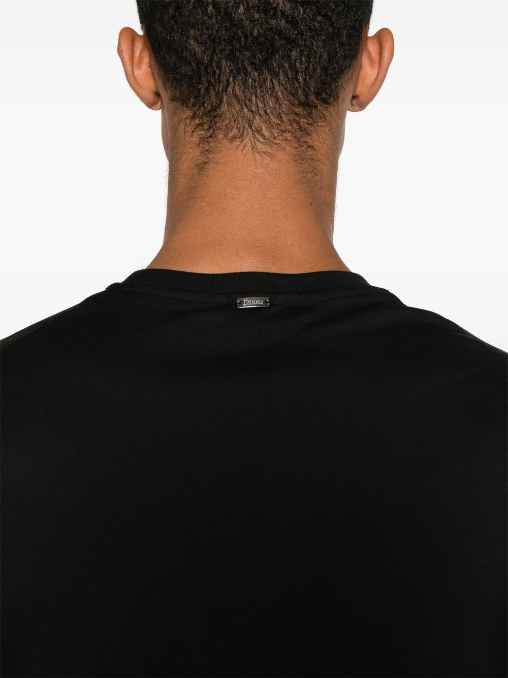 HERNO Luxury Lightweight Crewneck T-Shirt - FW25