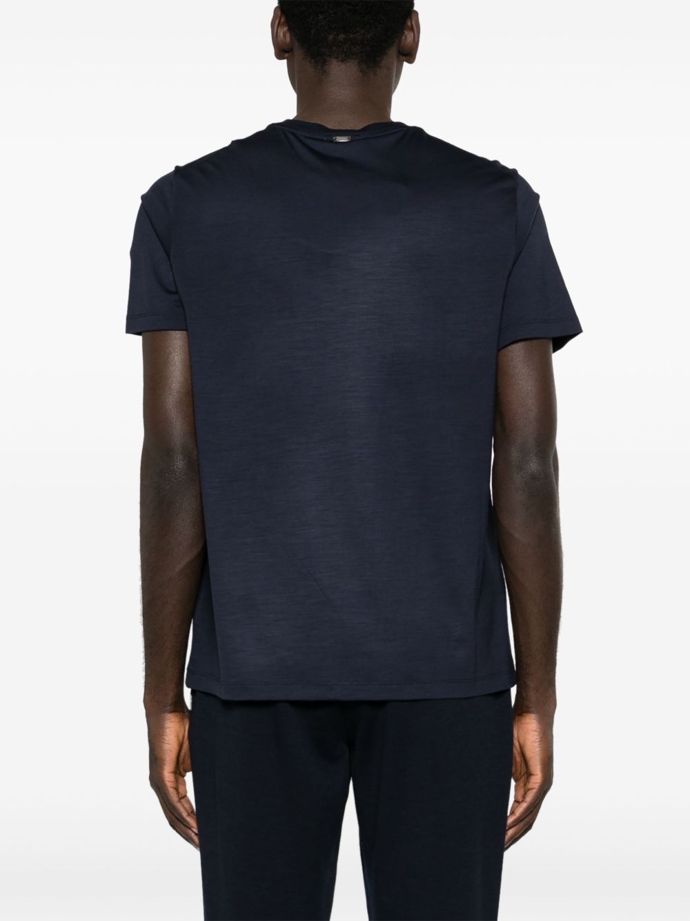 HERNO Men's Combed Wool T-Shirt