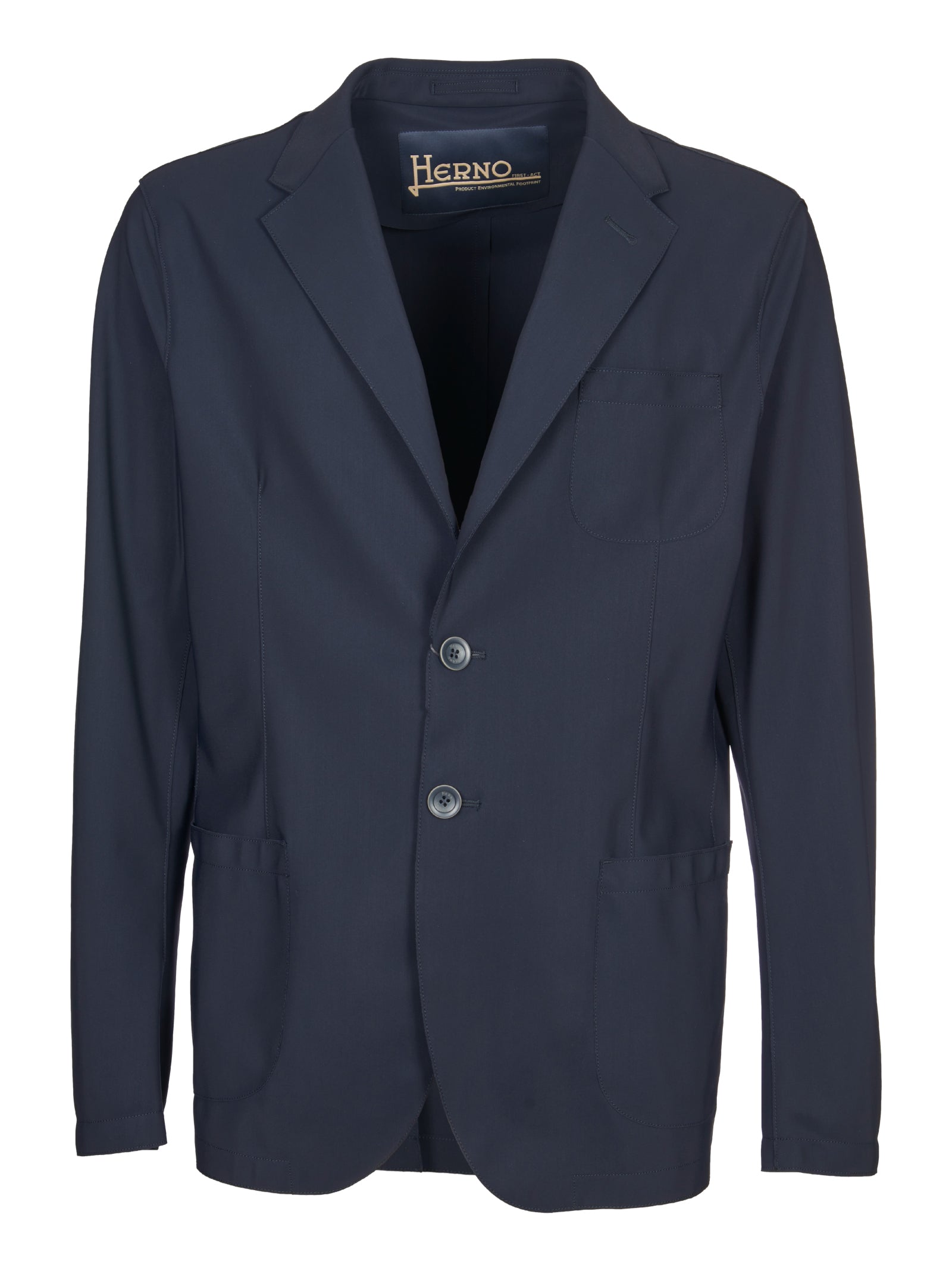 HERNO Lapel Collar Jacket for Men - Spring Summer 25