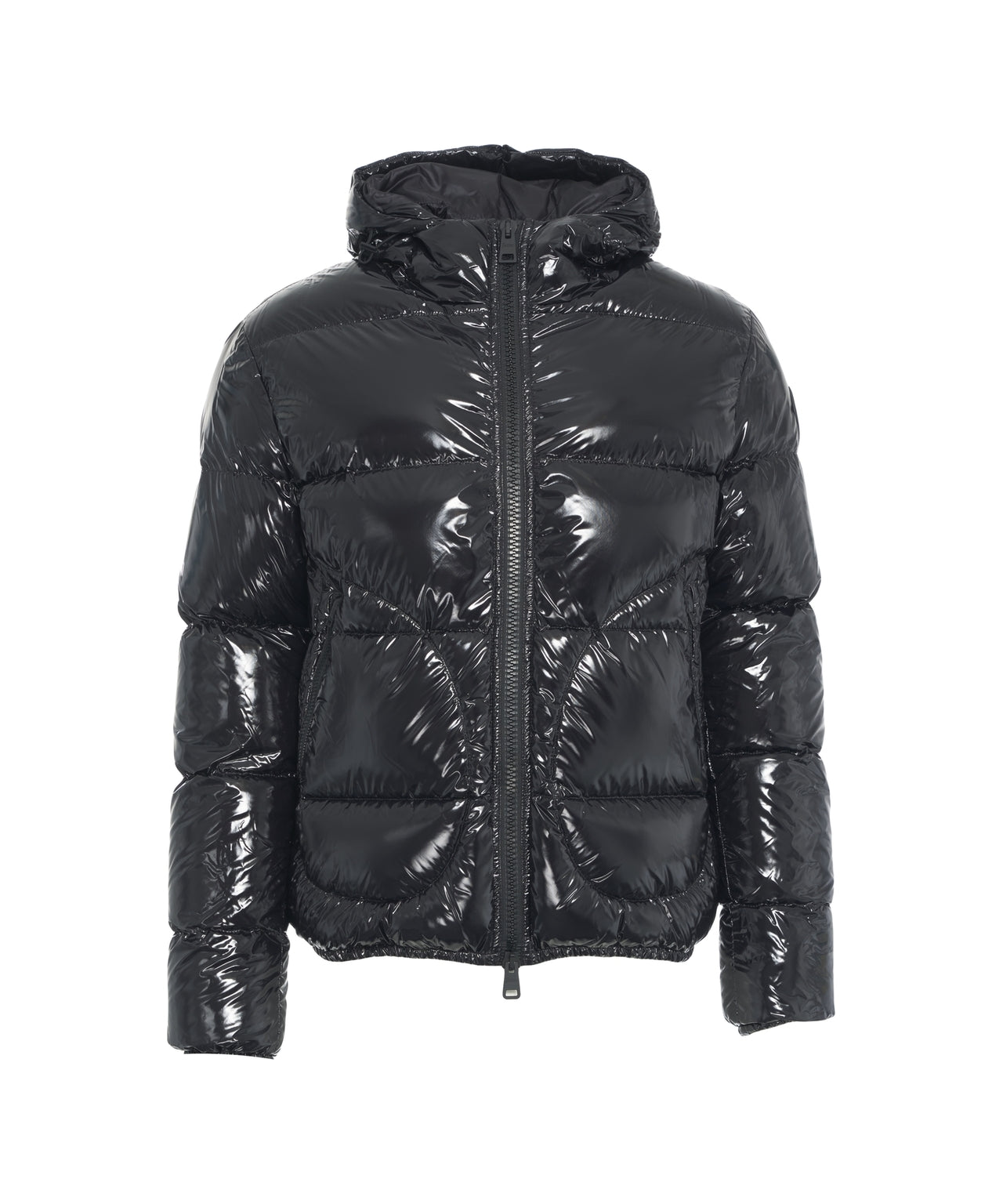HERNO Quilted Down Jacket with Integrated Hood for Men