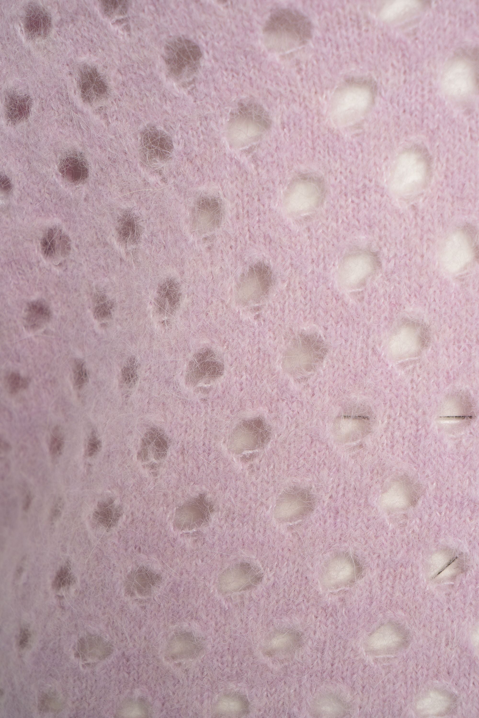 HERSKIND Lightweight Open-Knit Pullover with Wide Collar for Women