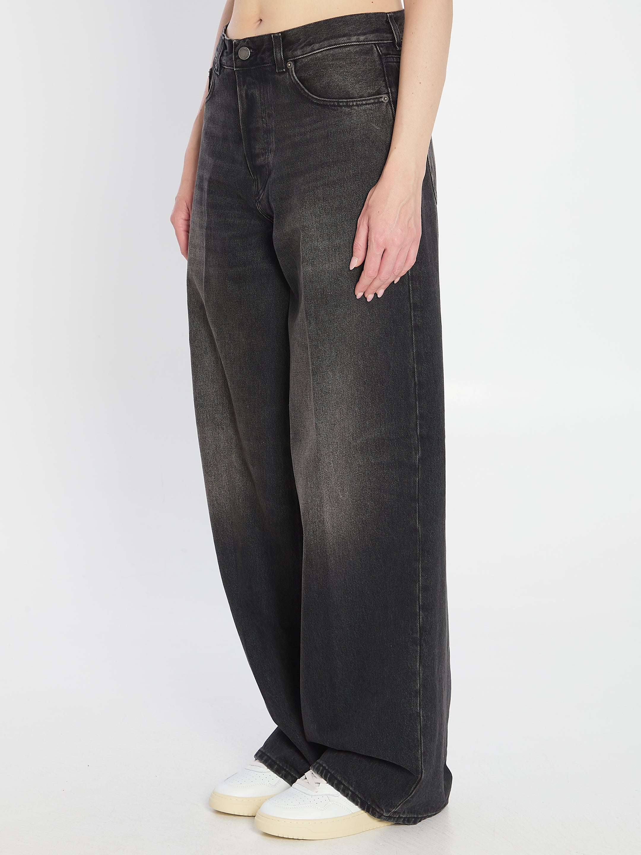 HAIKURE Women's Stylish Earl Wash Pants