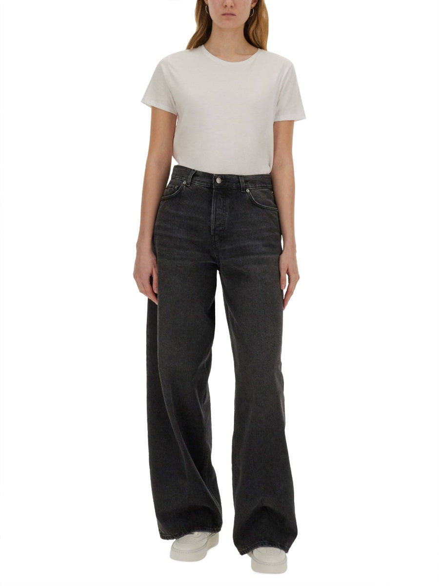 HAIKURE Women's High-Quality 100% Cotton Jeans - Size 27