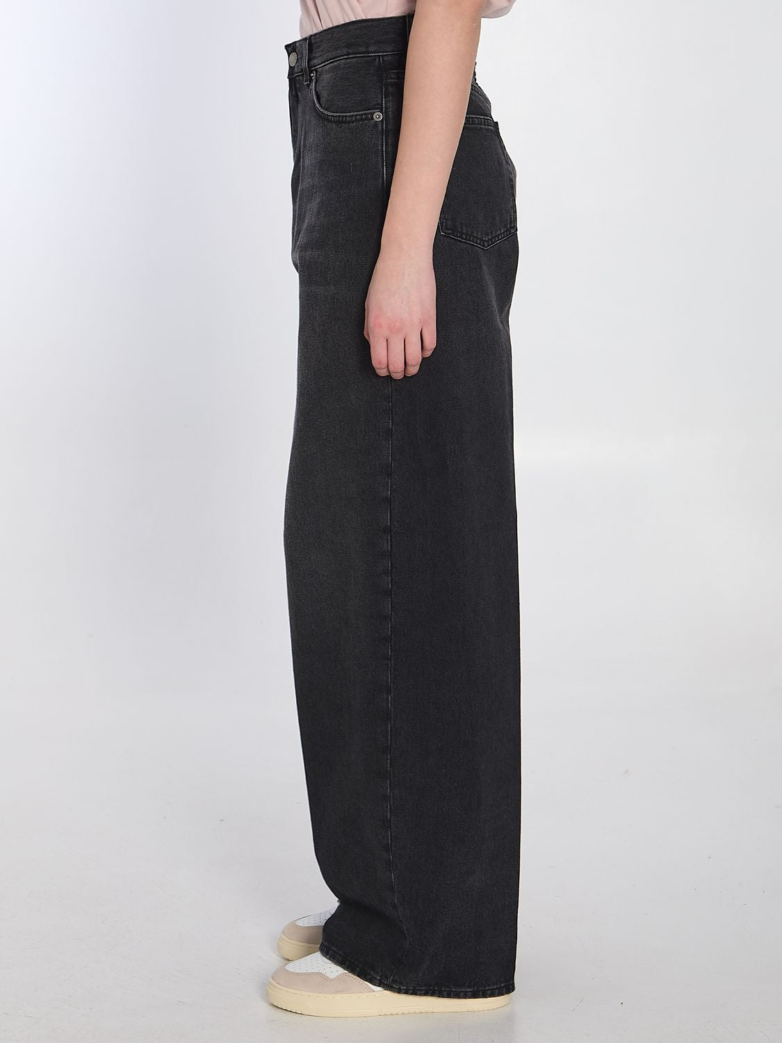 HAIKURE Women's High-Quality 100% Cotton Jeans - Size 27