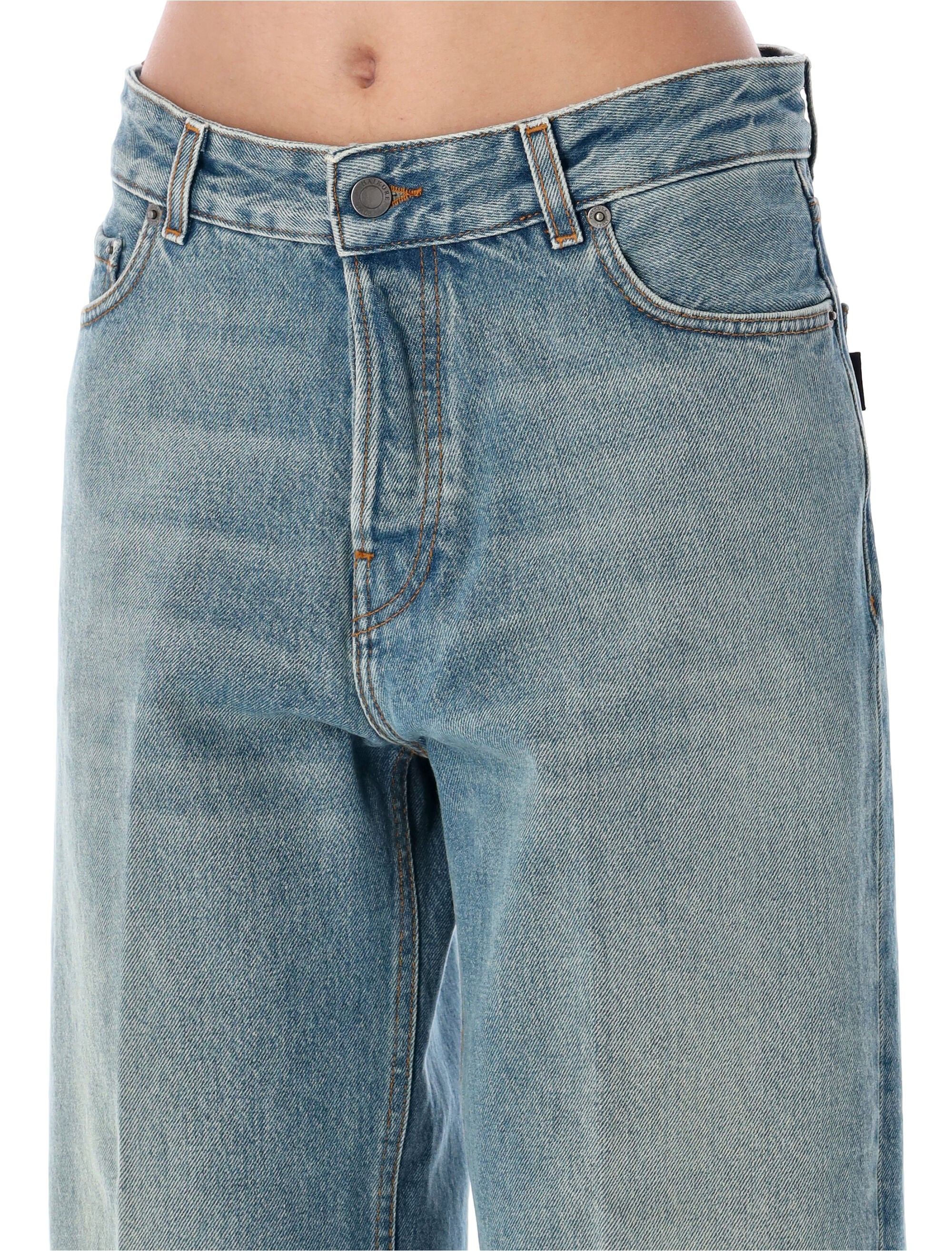 HAIKURE Mid-Rise Wide Leg Cropped Jeans - Size 27