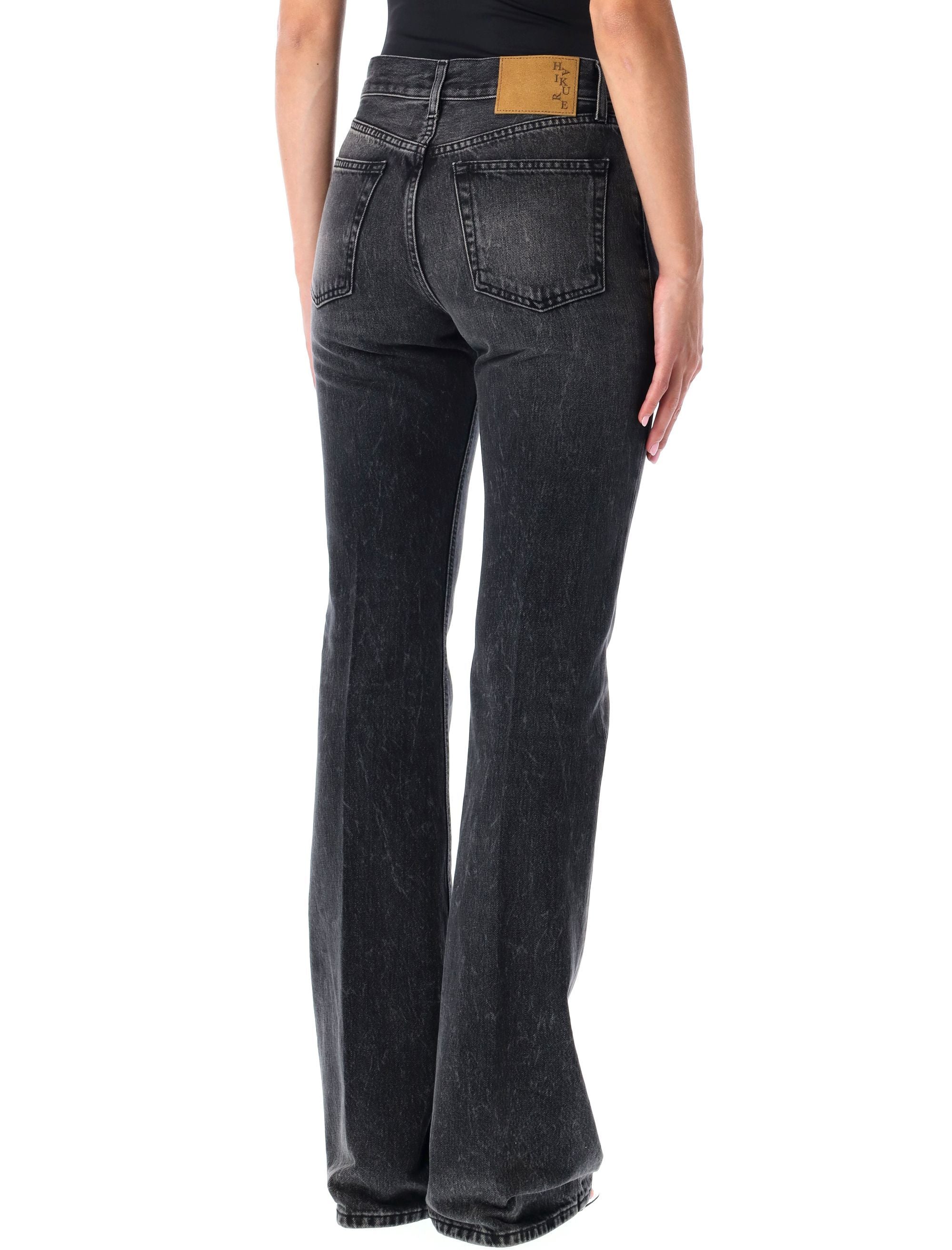 HAIKURE Flared High-Rise Jeans for Women - Size 27