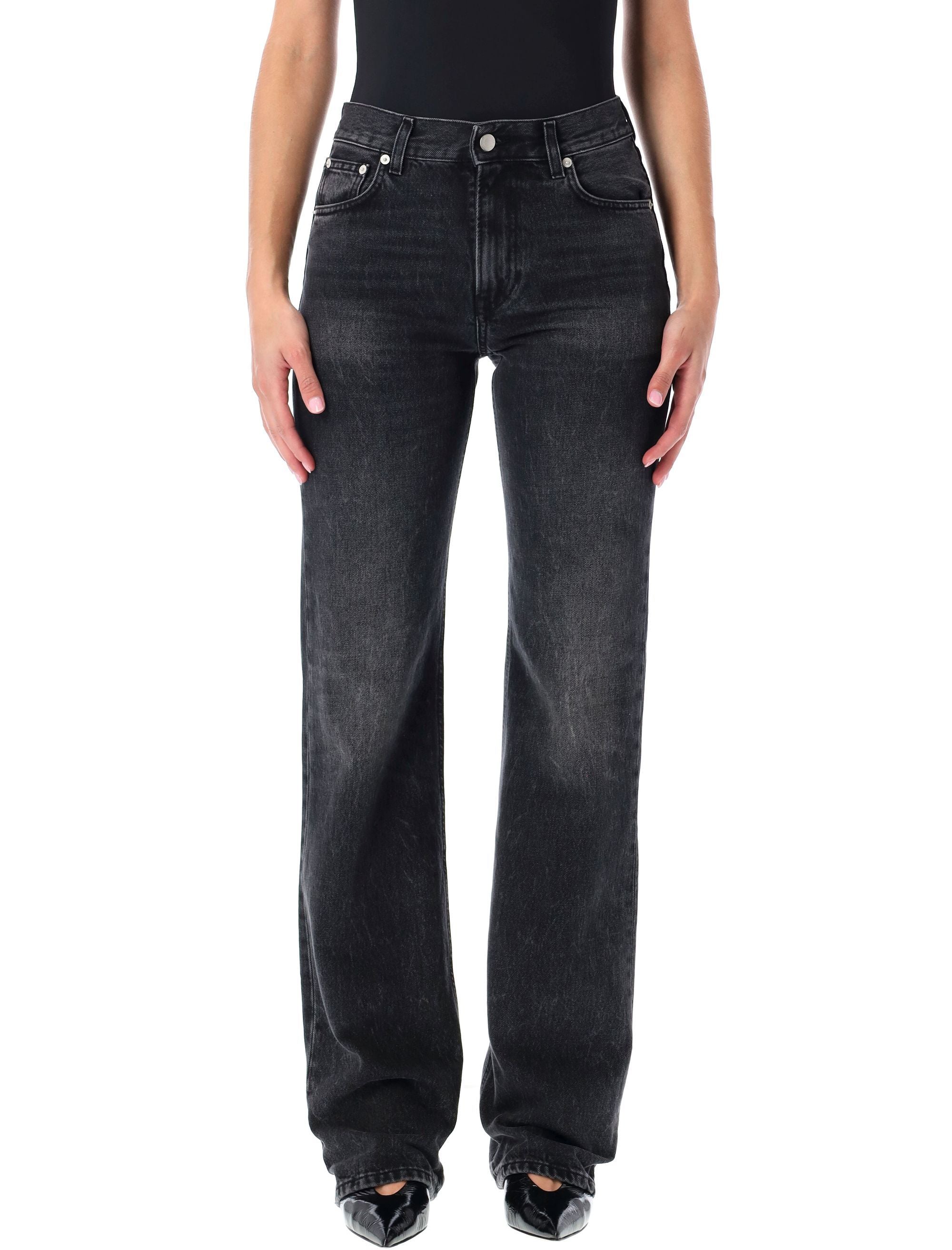 HAIKURE High-Rise Straight Leg Jeans - Size 27