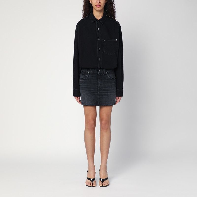 HAIKURE Womens Mini Denim Tamu Dress