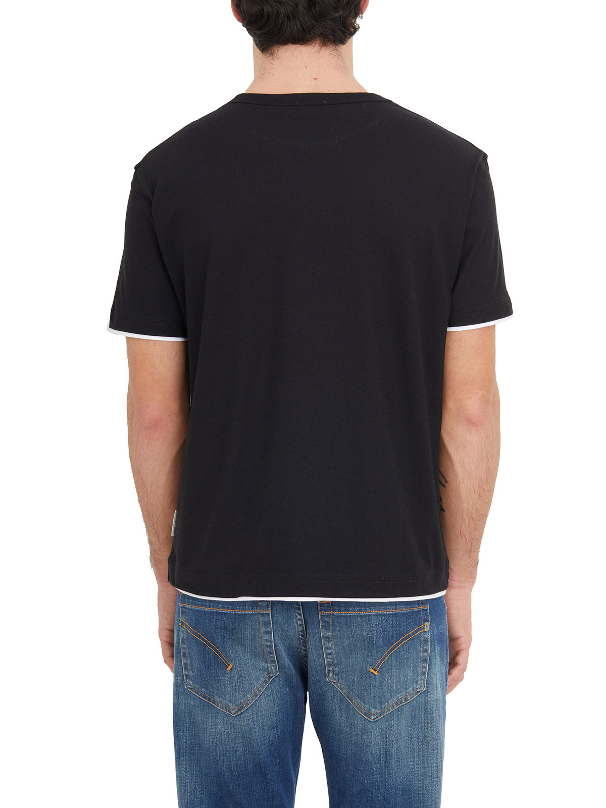 PAOLO PECORA Roundneck T-Shirt - Perfect Fit for Men (Size M)