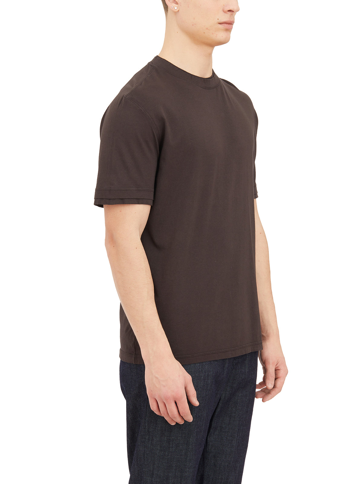 PAOLO PECORA Men's Roundneck Mini T-Shirt Size 48