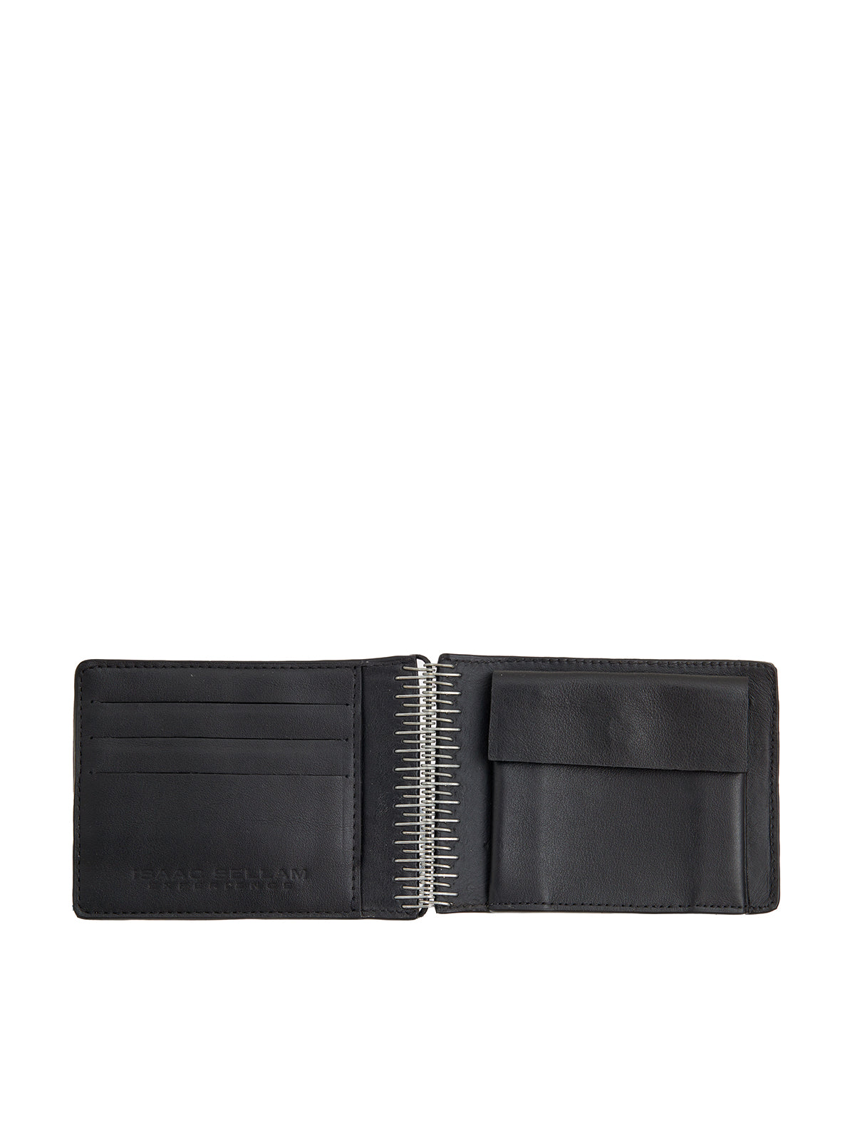 ISAAC SELLAM Mini Alligator Leather Wallet for Men