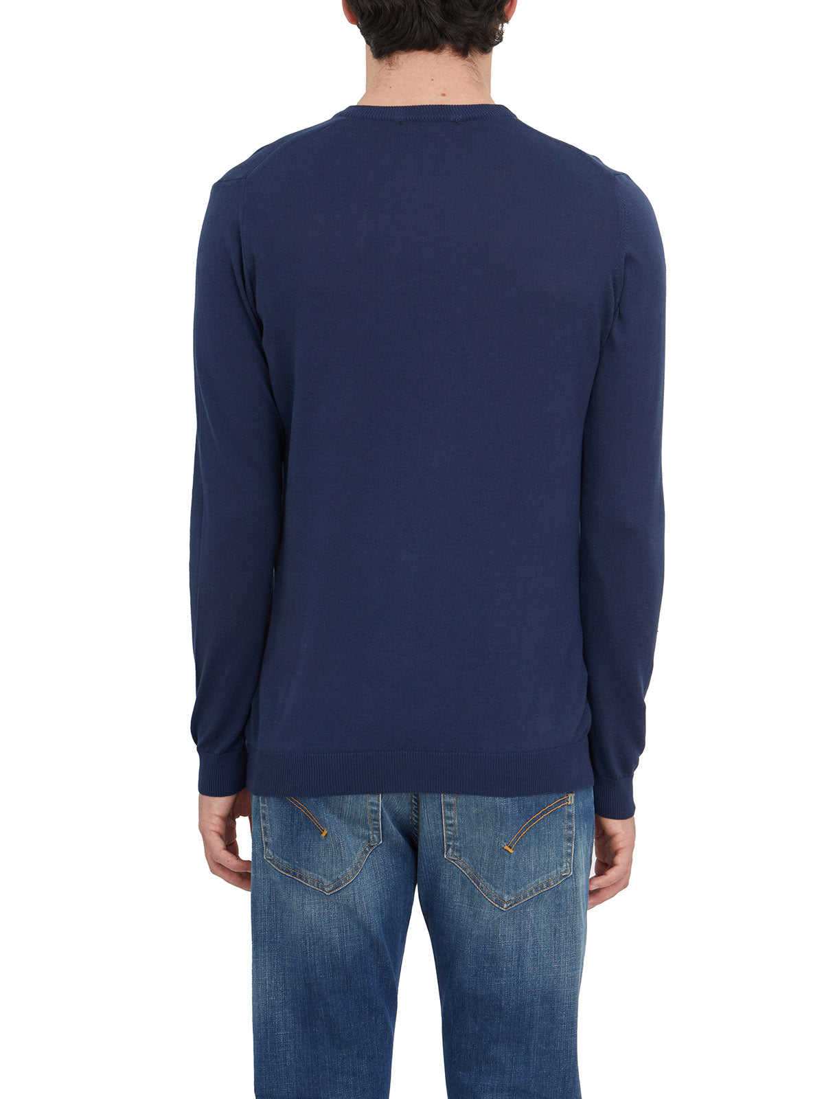 DANIELE ALESSANDRINI Classic Crew Neck T-Shirt for Men - Long Sleeve