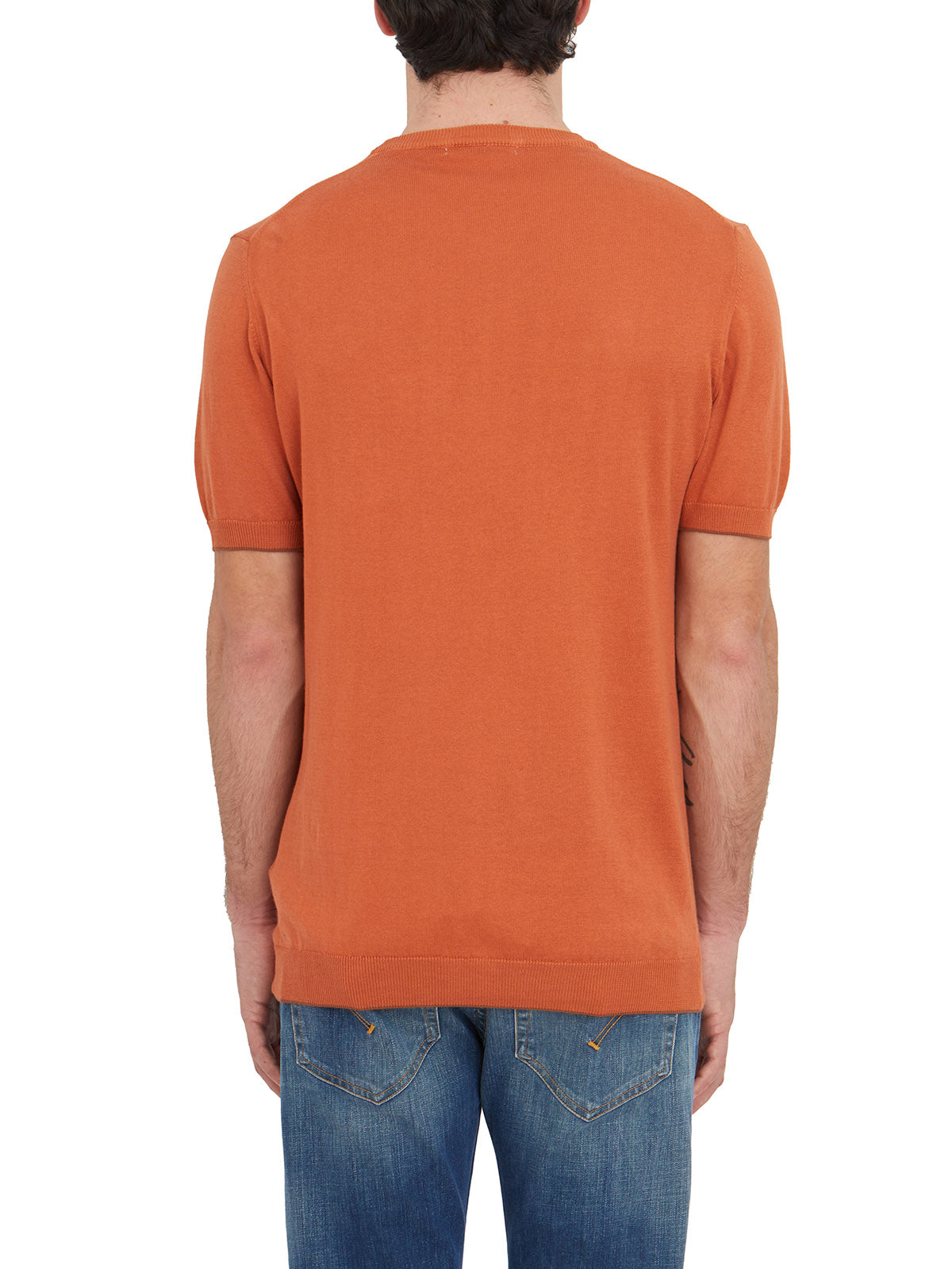 DANIELE ALESSANDRINI Essential Crew Neck T-Shirt with Pocket for Men