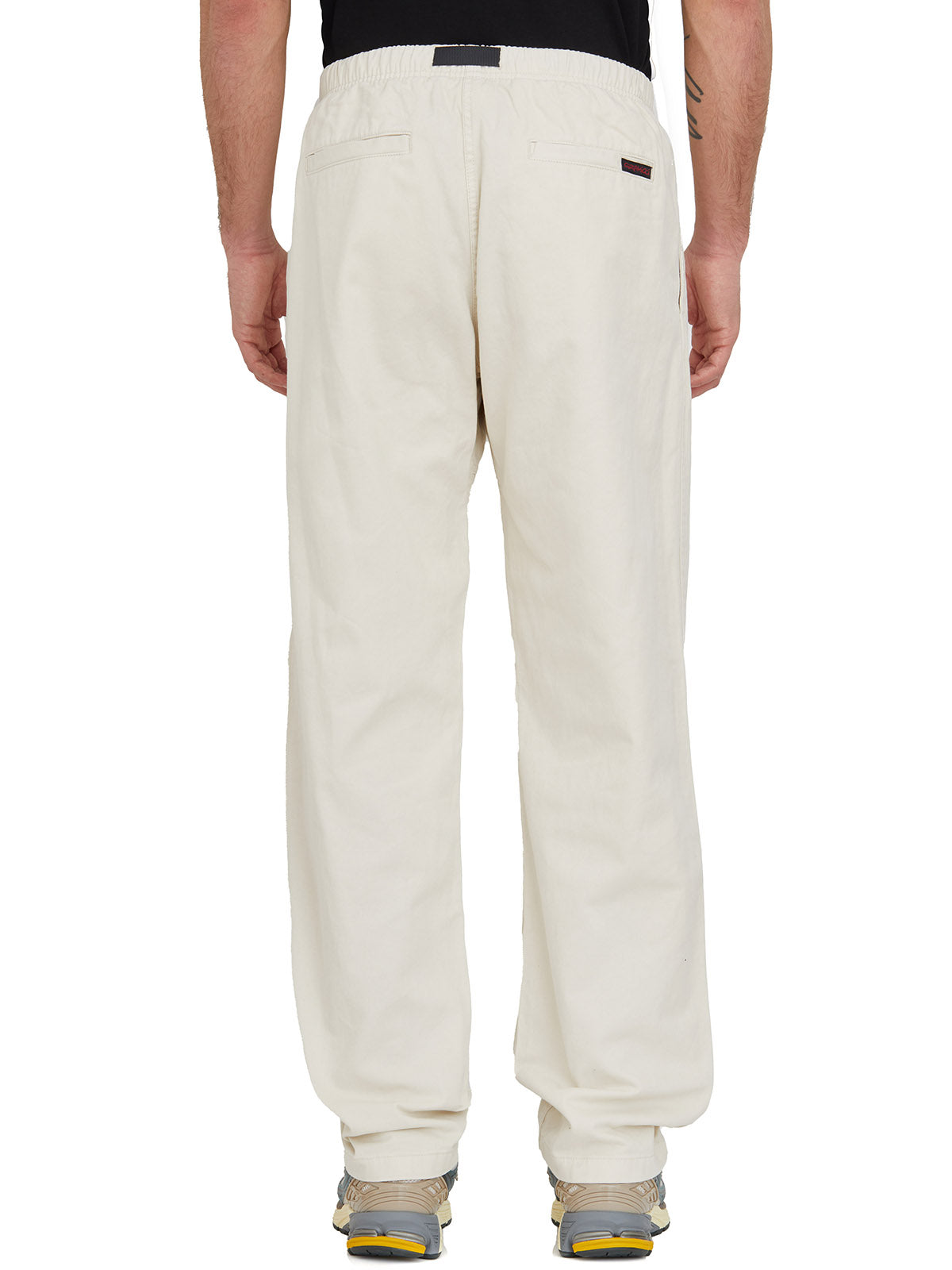 GRAMICCI Comfortable Elastic Waist Straight Leg Trousers for Men - Size L