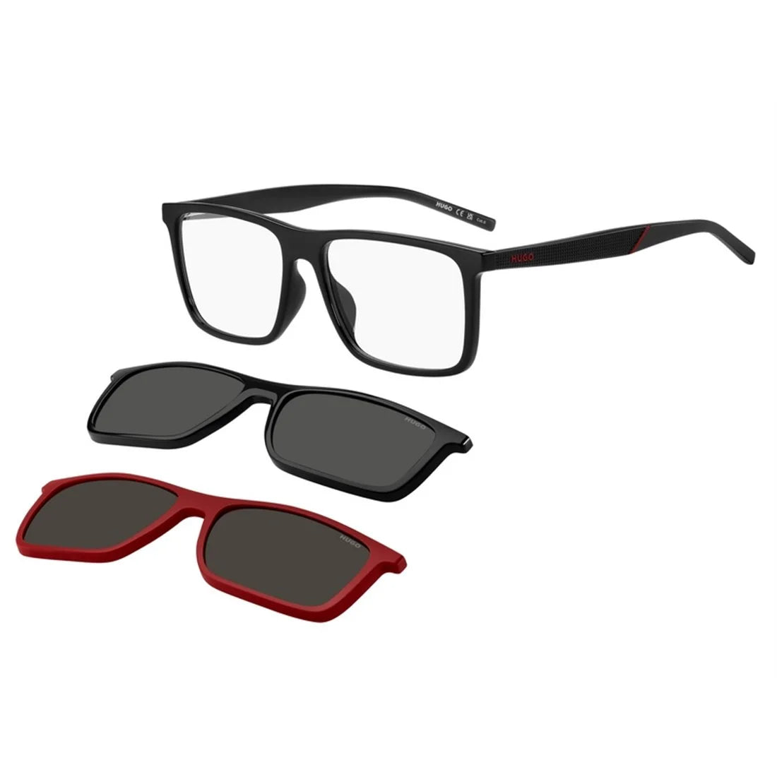 HUGO BOSS Stylish Clip-On Sunglasses for Men