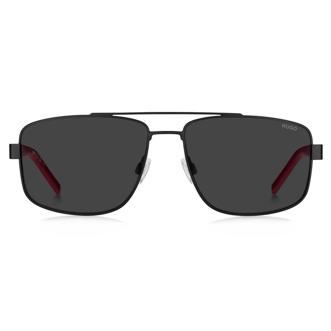 HUGO BOSS Matte Black Sunglasses for Men