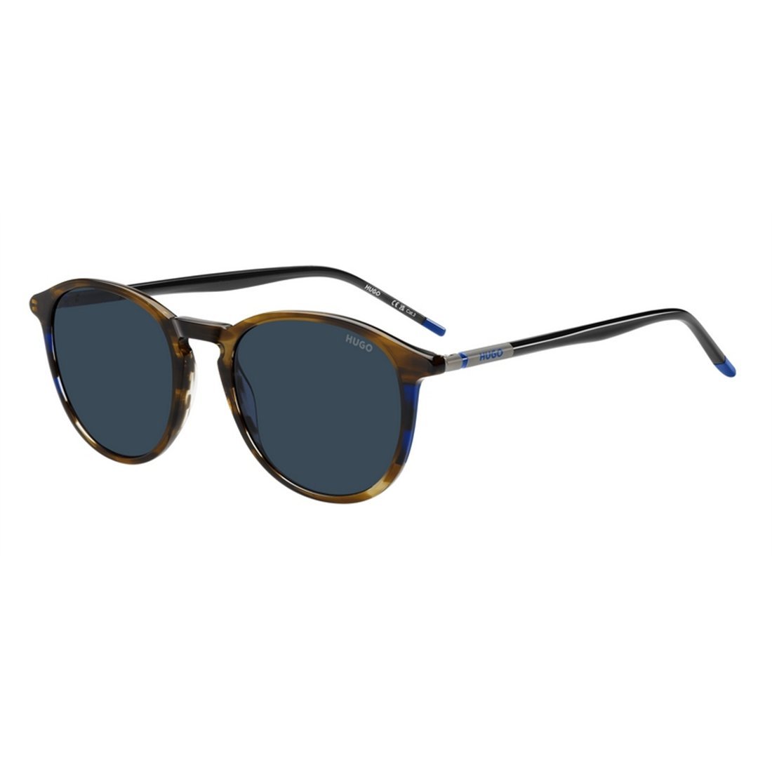 HUGO BOSS Stylish Horn Frame Sunglasses for Men