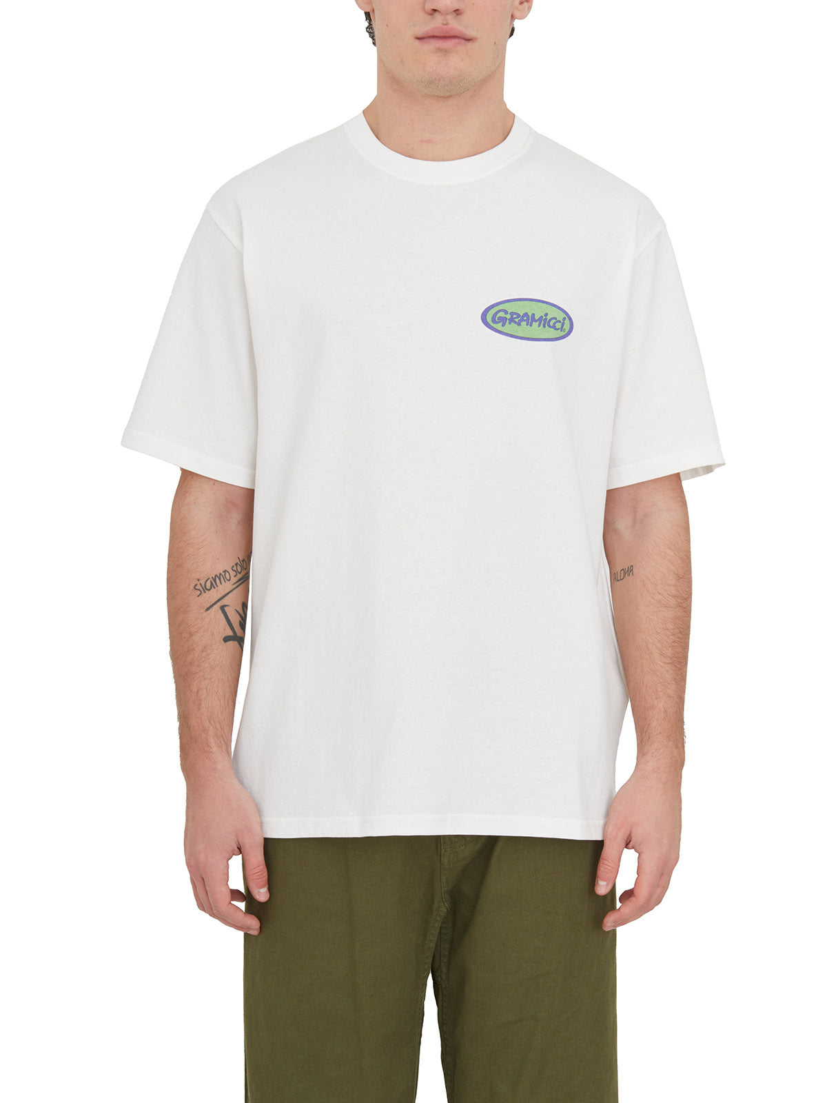 GRAMICCI Men's Roundneck Logo T-Shirt Size M