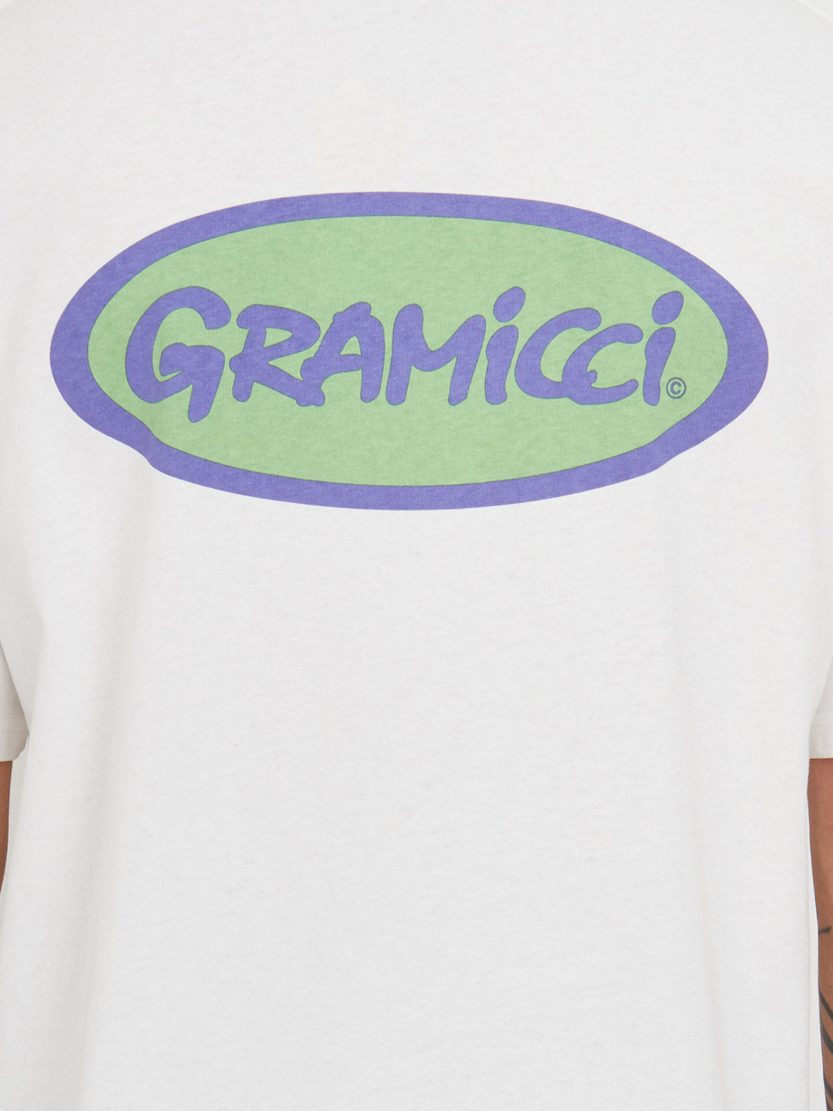 GRAMICCI Men's Roundneck Logo T-Shirt Size M