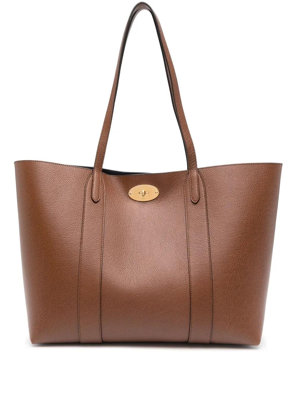 MULBERRY Chic Two-Tone Bayswater Tote Handbag