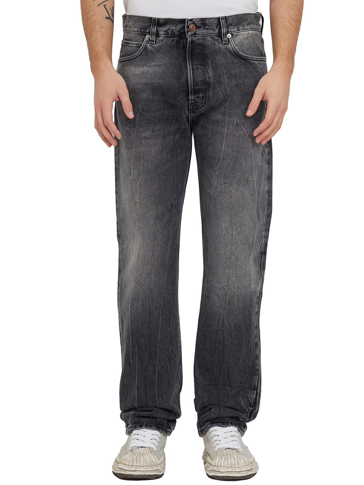 HAIKURE Classic Straight Leg Jeans - Size 32