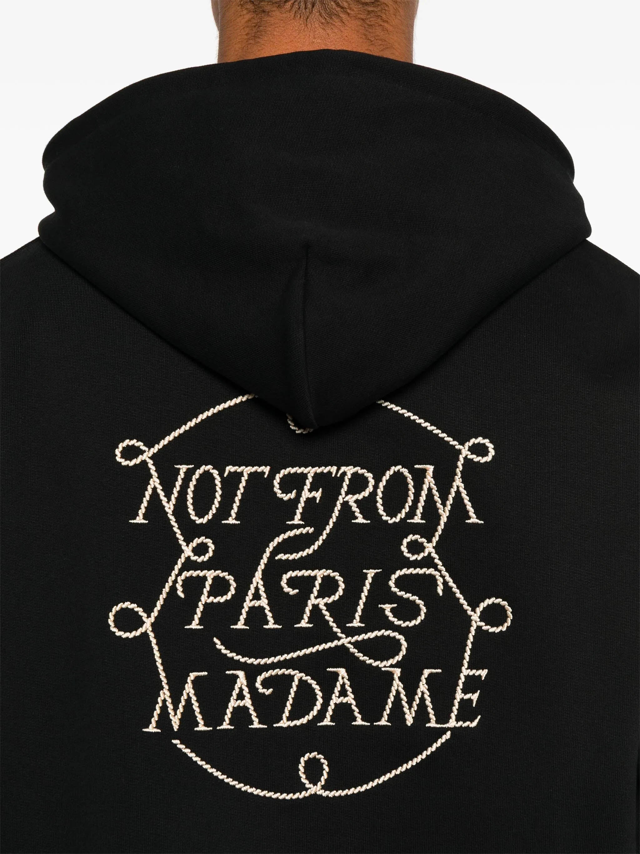 DRÔLE DE MONSIEUR Slogan Hoodie for Men - Regular Fit