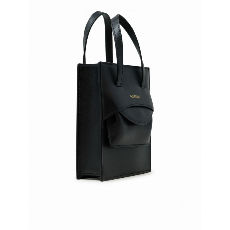 HIDESINS Elegant Flap Mini Leather Handbag - 19x21x8.5 cm