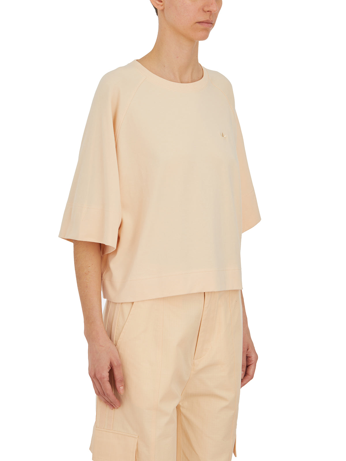 ADIDAS ORIGINALS Cropped Loose Fit Mini T-Shirt