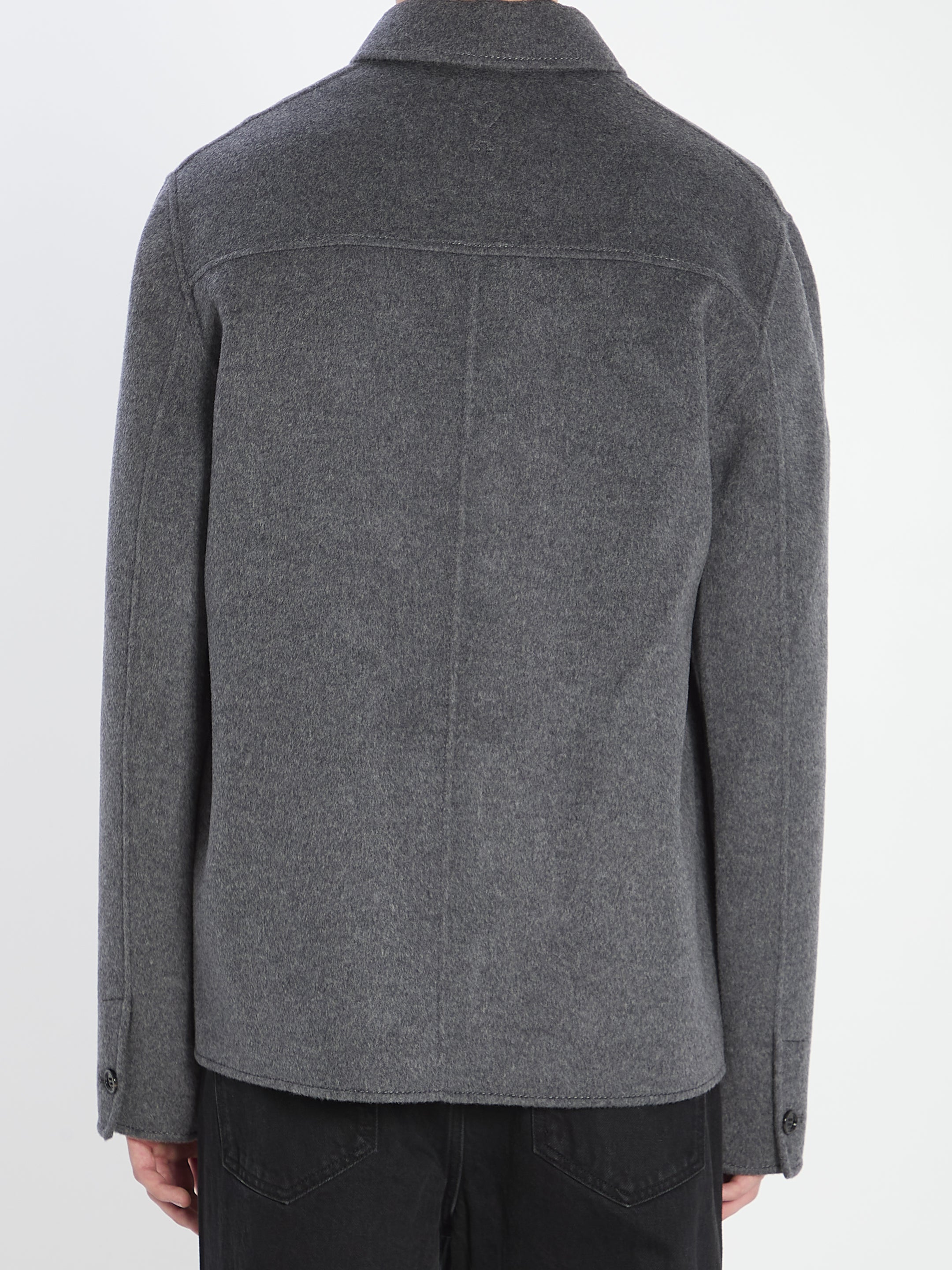 AMI PARIS Wool and Cashmere Jacket - Size L
