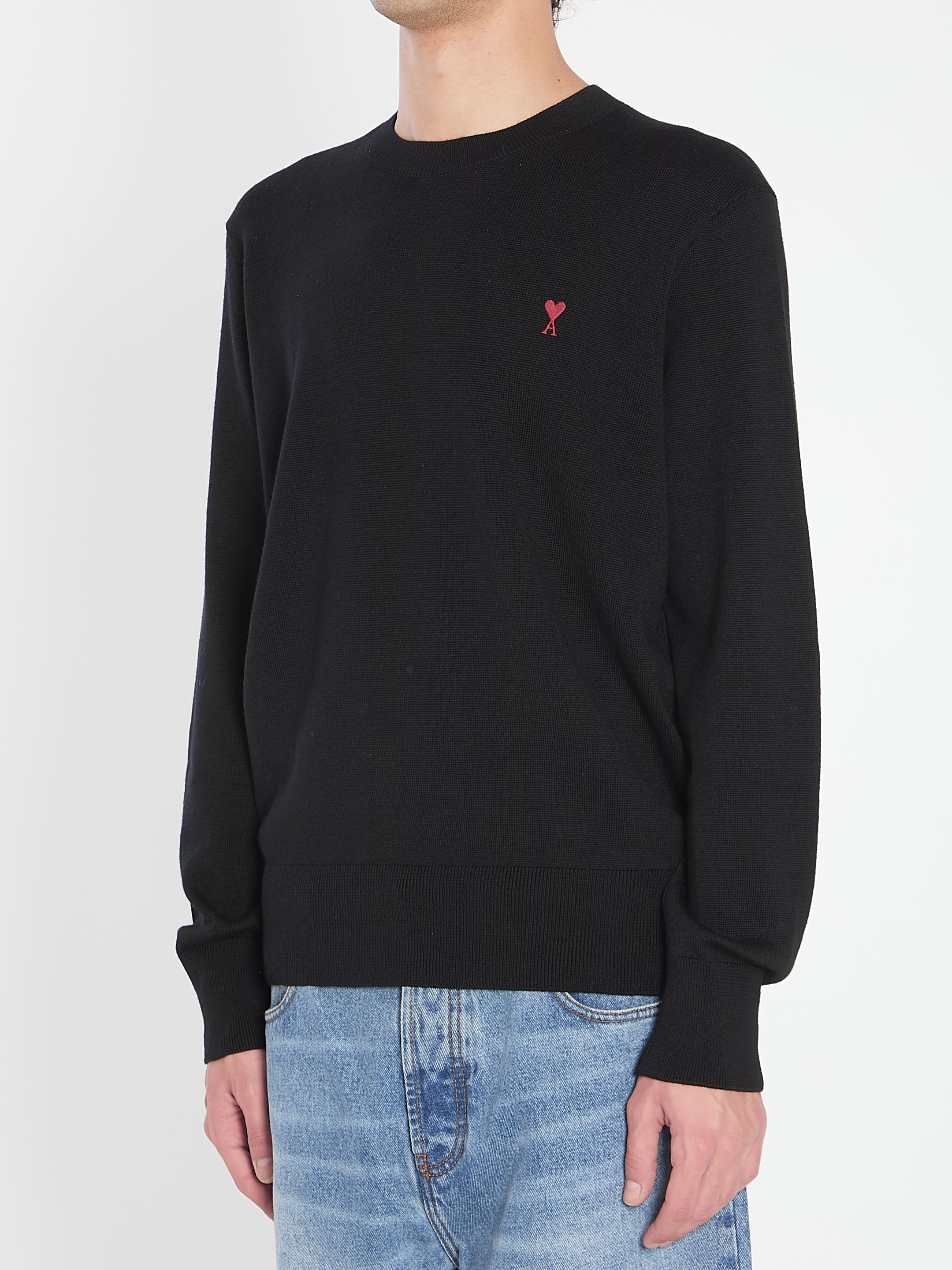 AMI PARIS Classic Crew Neck Sweater