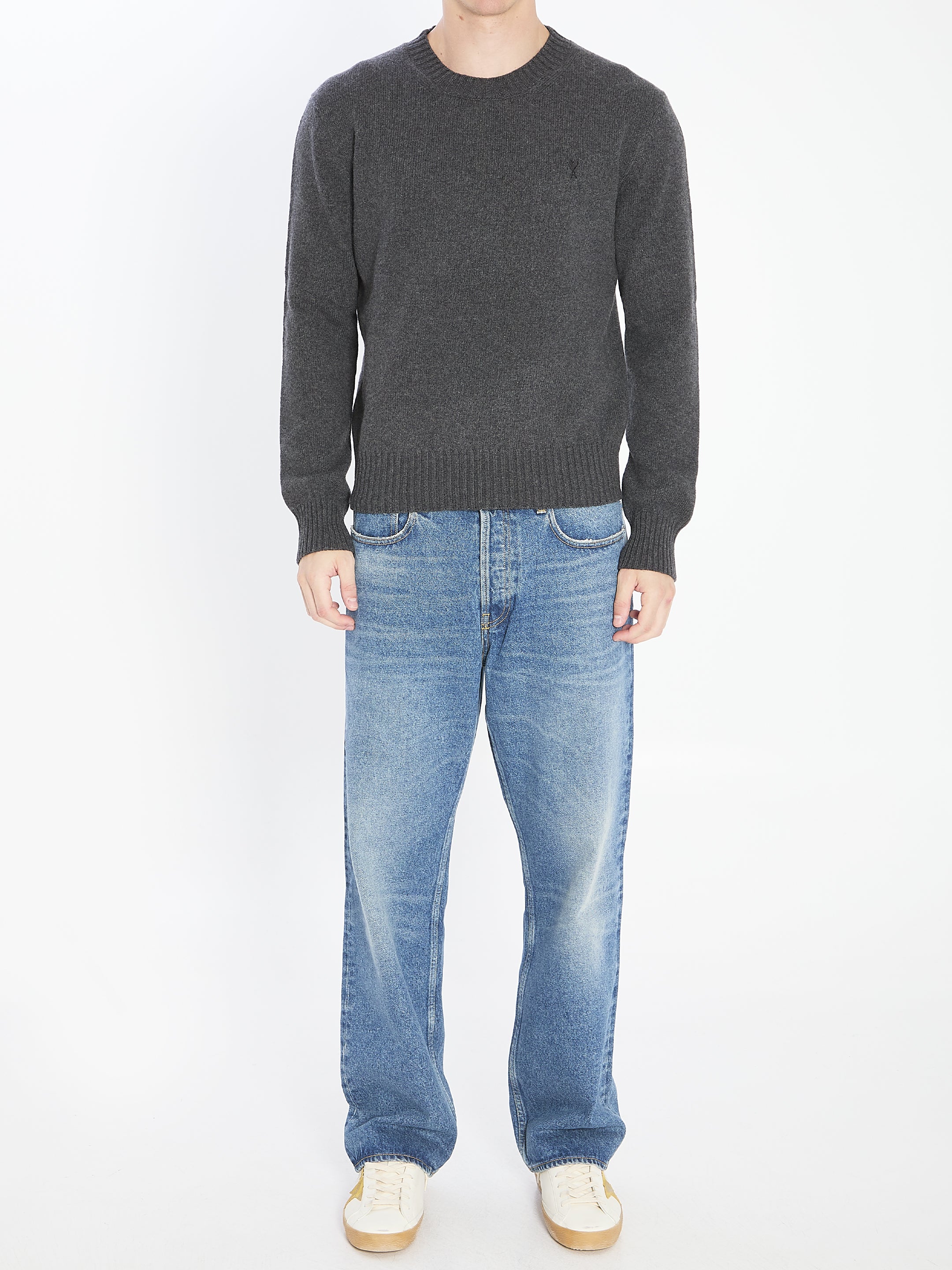 AMI PARIS Crewneck Sweater in Regular Fit