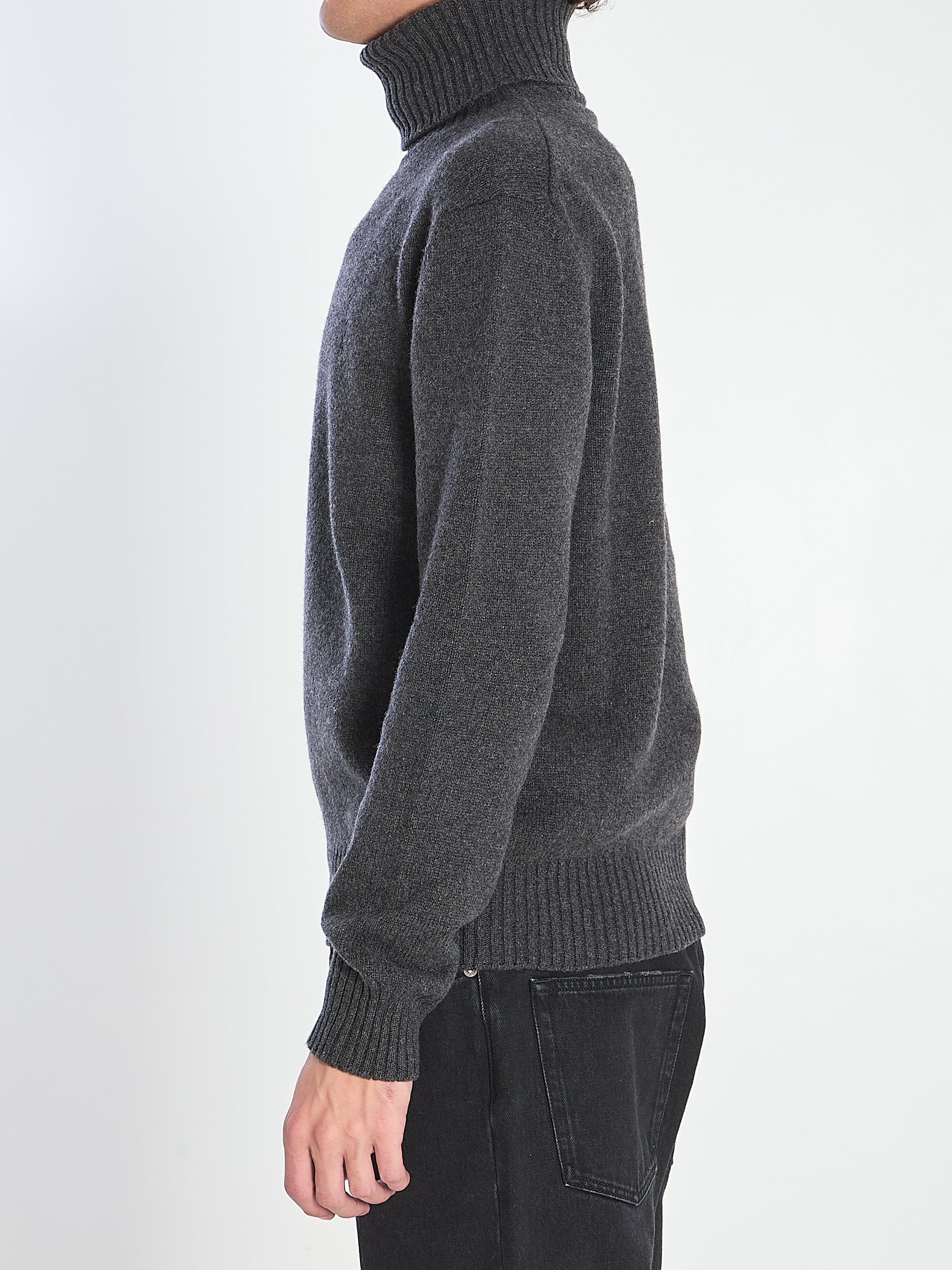 AMI PARIS Cashmere Blend Sweater for Men - FW25 Collection