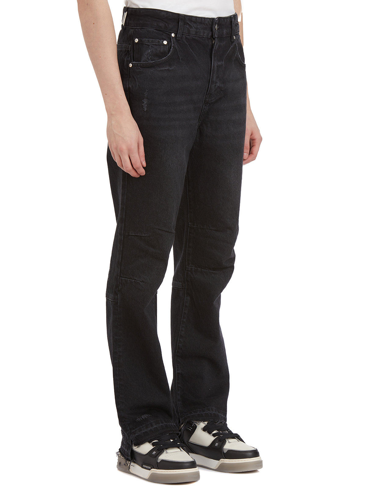 REPRESENT Denim Stepped Hem Jeans - Size 32
