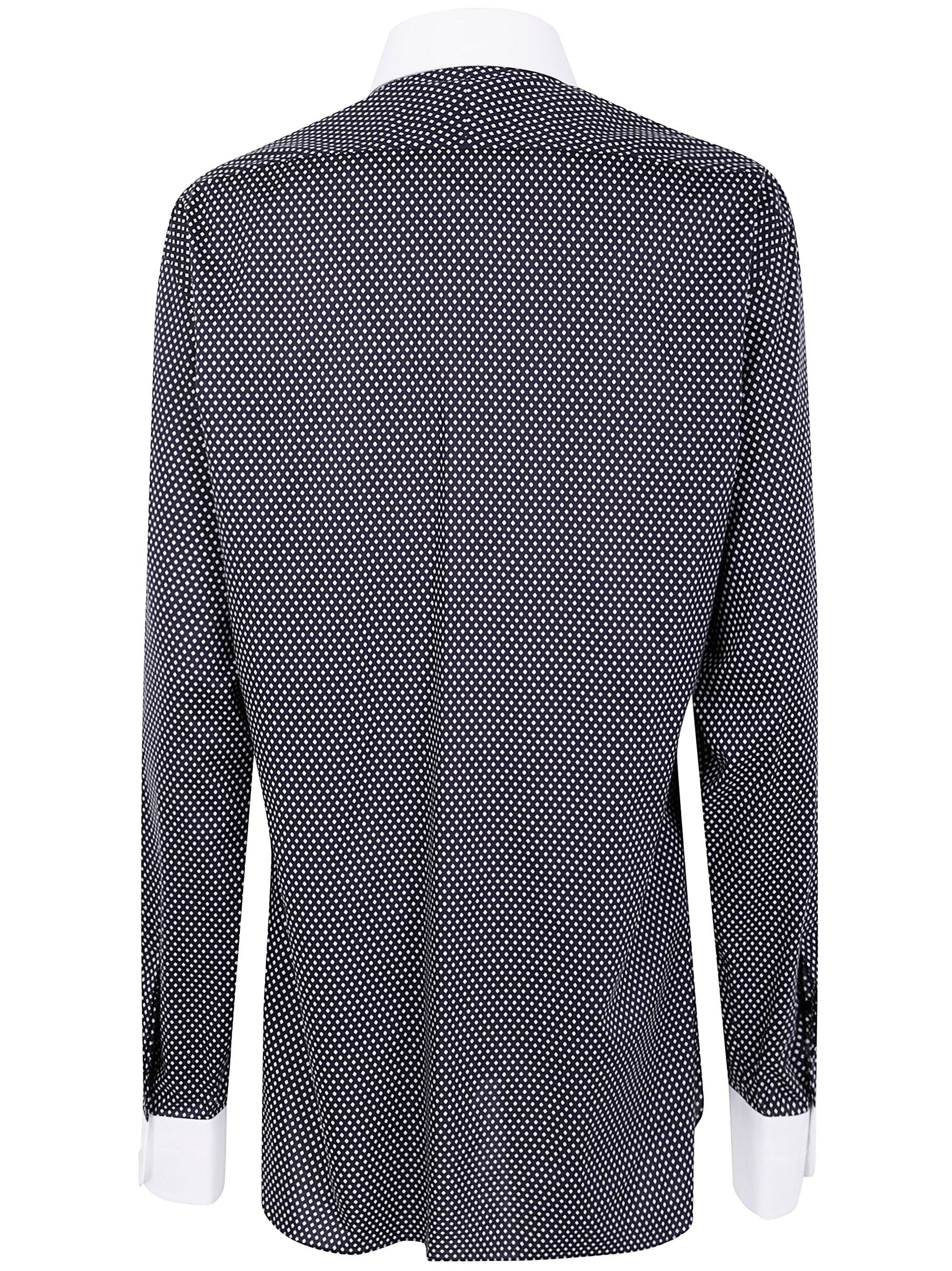 TOM FORD Classic Fit Printed Diamond Shirt for Men - FW25