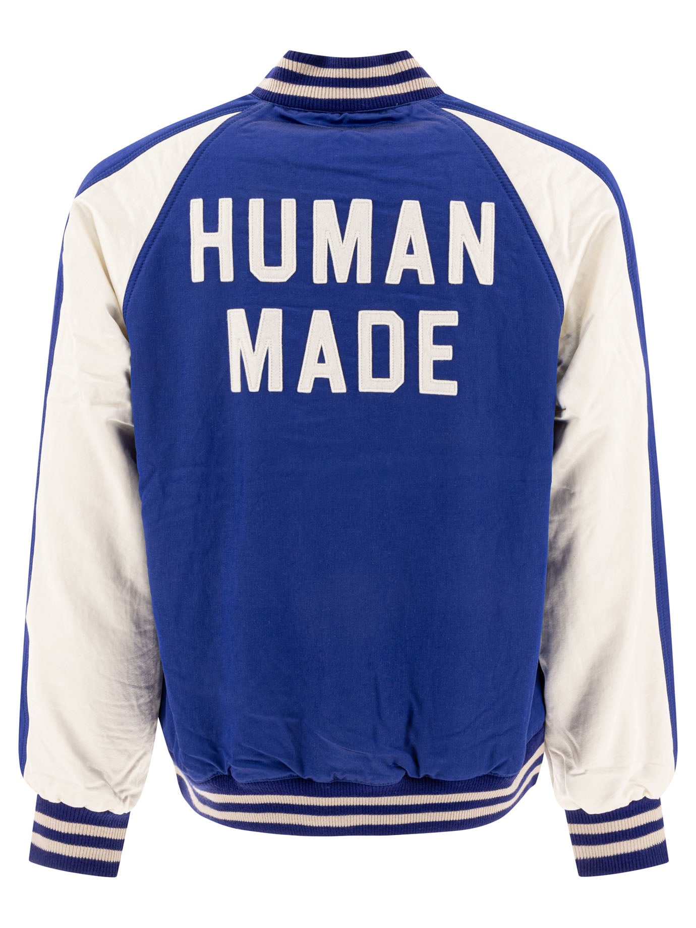 HUMAN MADE Oversized Vintage Style Bomber Jacket