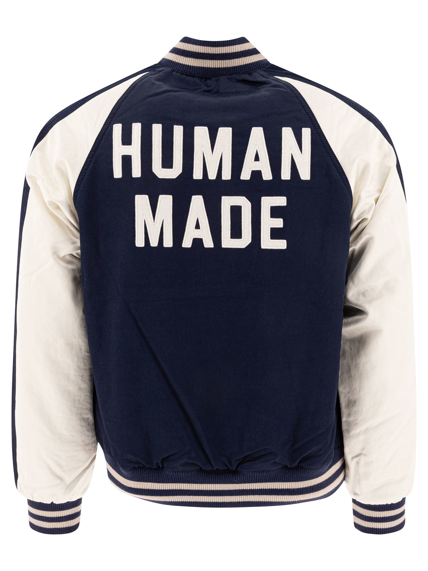 HUMAN MADE Vintage Style Oversized Bomber Jacket