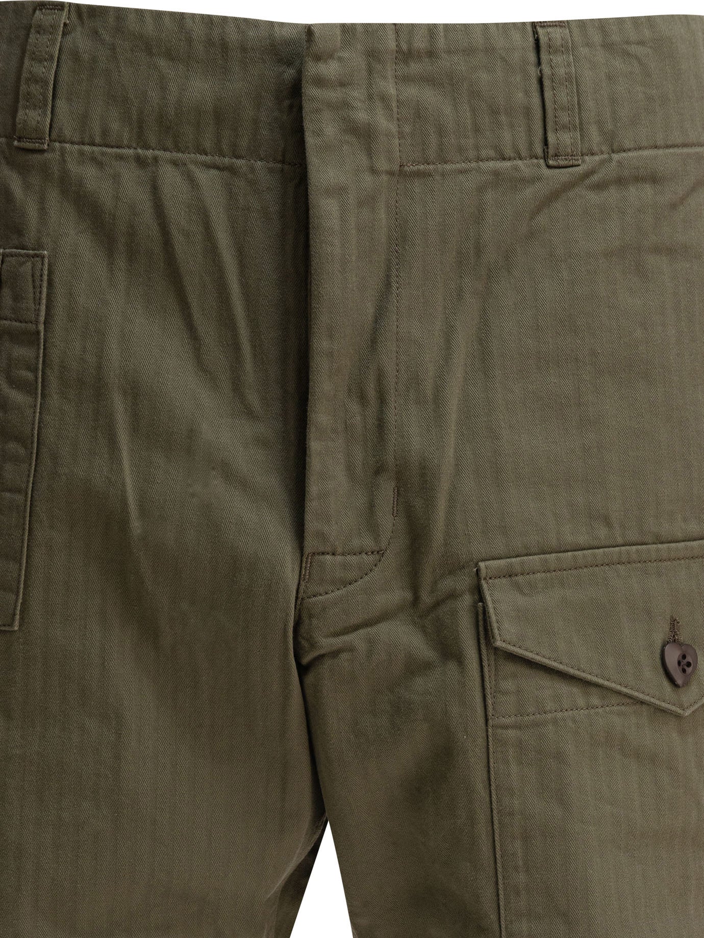 HUMAN MADE Relaxed Fit Cargo Trousers for Men