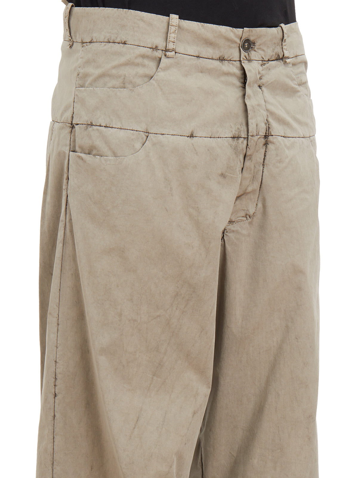 MASNADA Low-Crotch Wide-Leg Trousers - Size 48