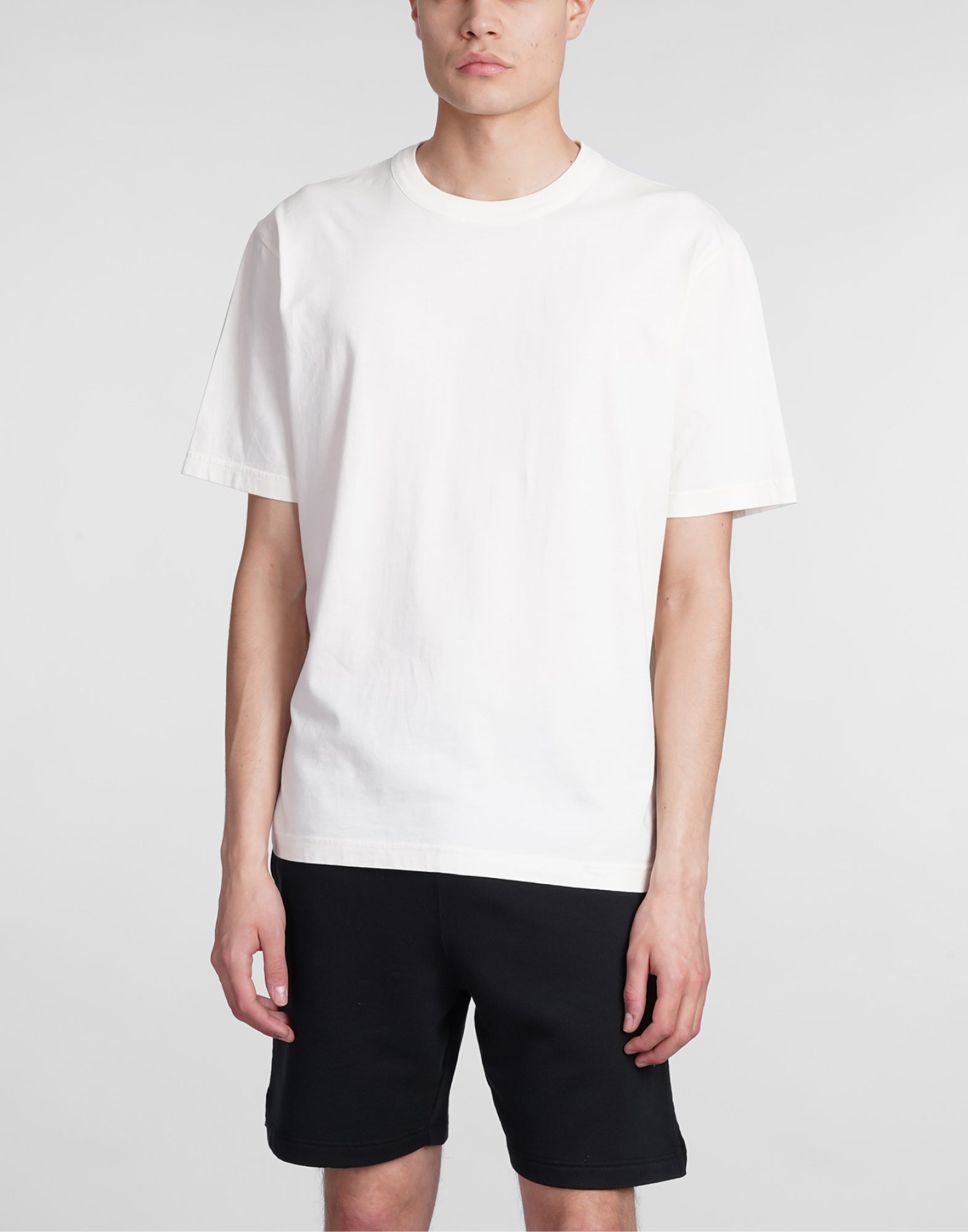 HERON PRESTON Recycled Cotton Logo T-Shirt - Short Sleeve