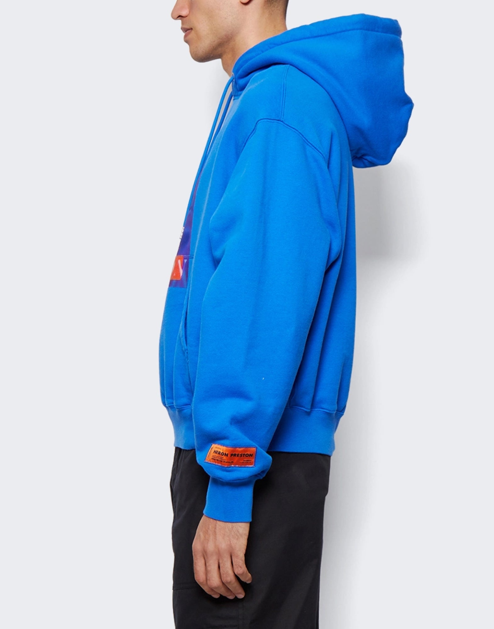HERON PRESTON Censored Logo Hoodie - Men’s Fashion Sweatshirt