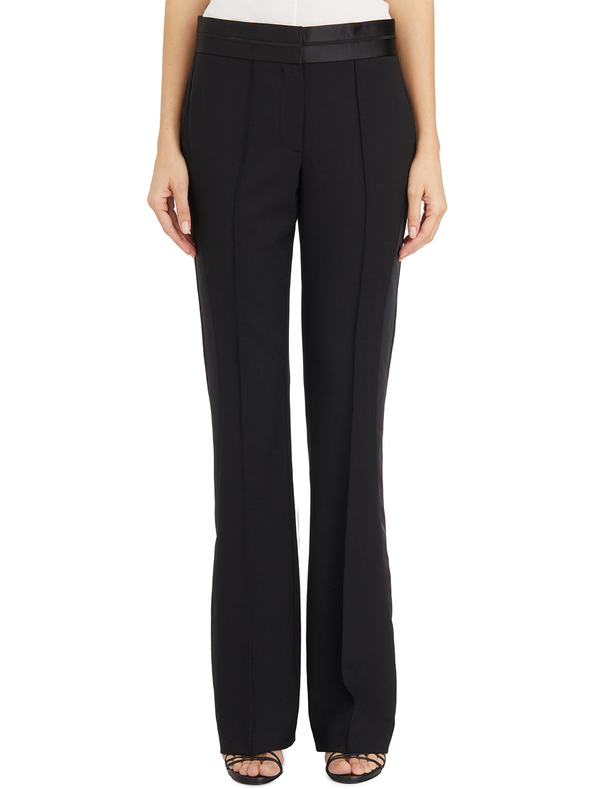HELMUT LANG Wool Bootcut Trousers - Size 4