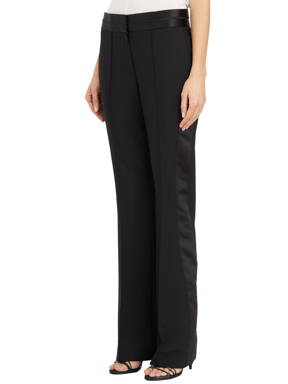 HELMUT LANG Wool Bootcut Trousers - Size 4